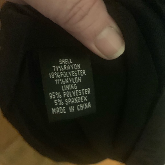 ❤️❤️❤️Adrianna Papell Little Black Dress 8 - Picture 7 of 8